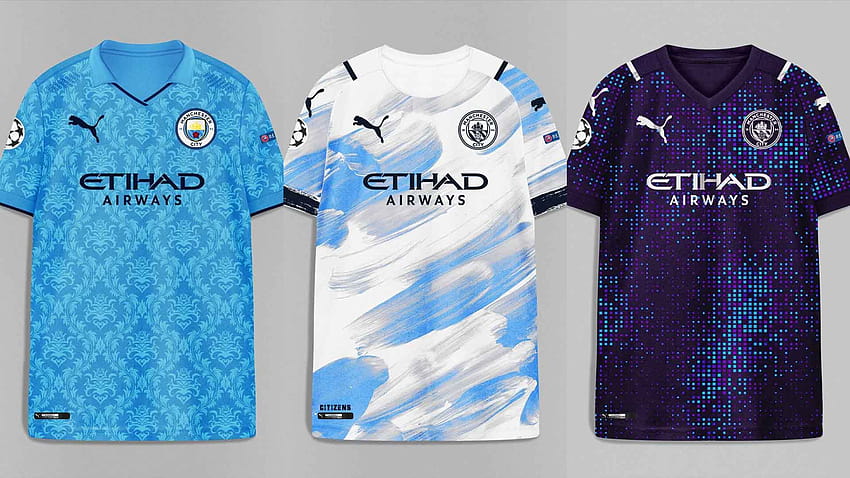 Man City concept kits with designs that you'll actually like, jersey ...