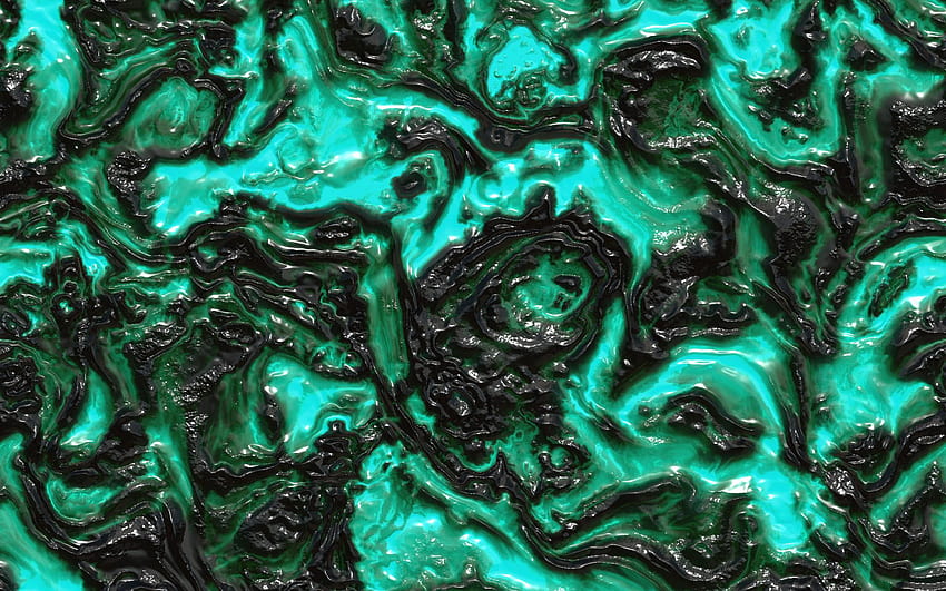 blue lava texture, close HD wallpaper