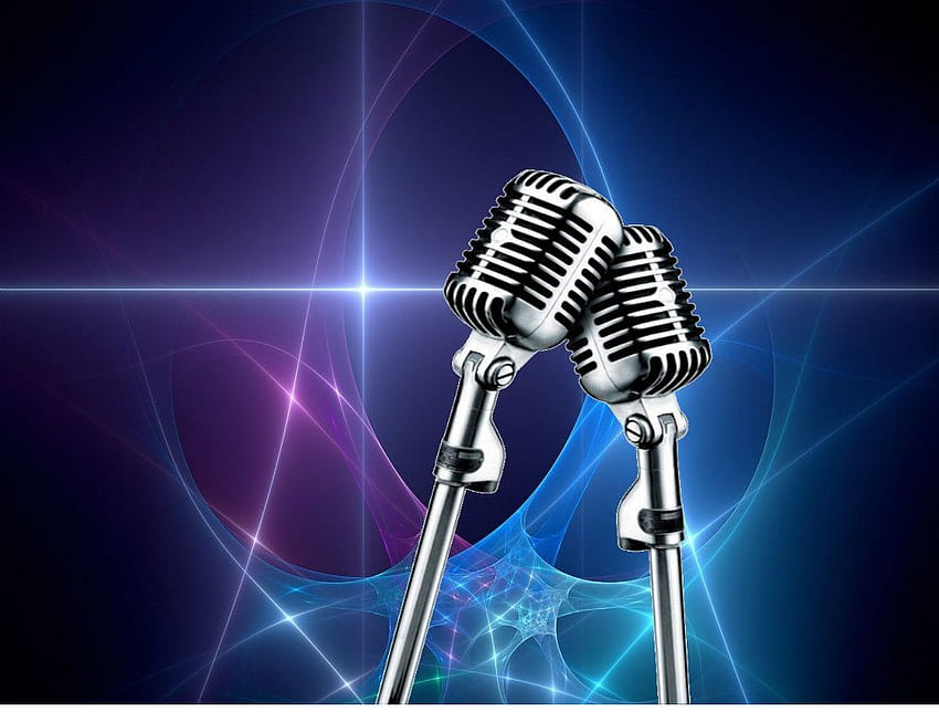microfono karaoke Sfondo HD