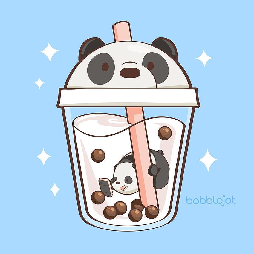Cartoon Network on Instagram: “Fact: Bubble Tea was invented in, we bare bears boba HD phone wallpaper