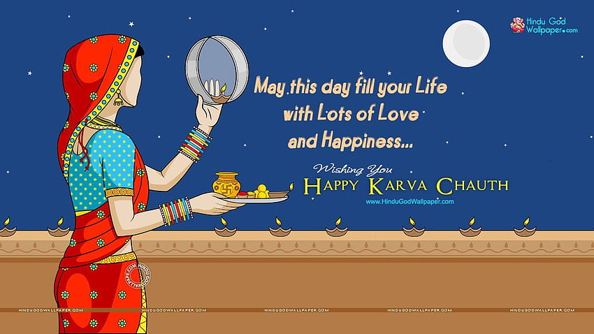 Happy Karwa Chauth HD Wallpaper 33700 - Baltana