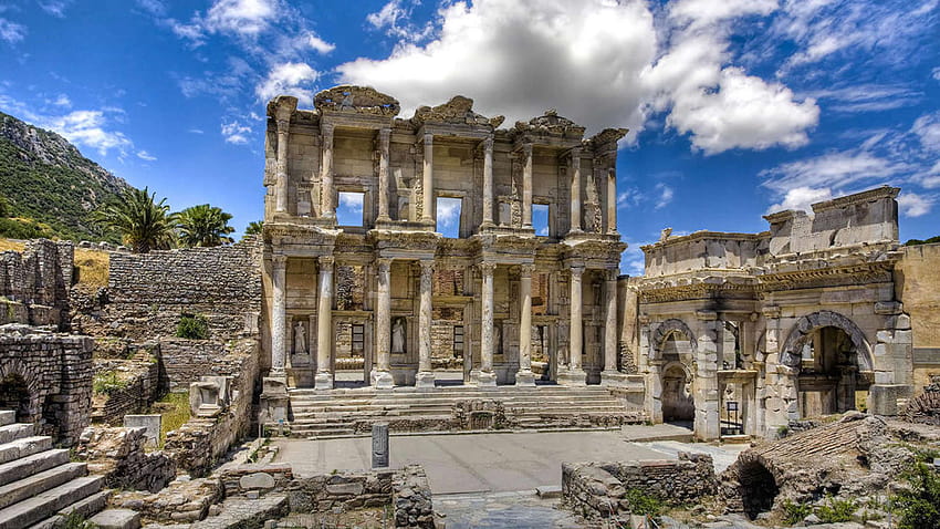 Efeso , Man Made, HQ Ephesus Sfondo HD
