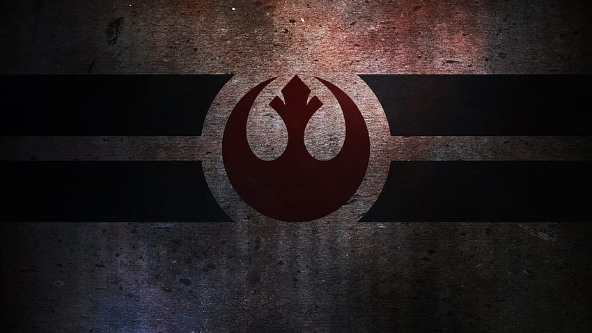 Лого на империята на Междузвездни войни върху куче, бунтовнически съюз срещу галактическа империя HD тапет
