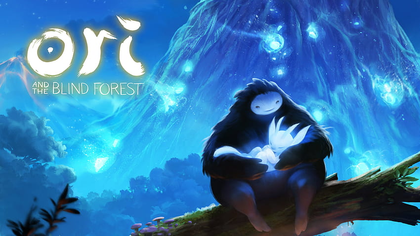 Bosque azul de Ori y el bosque ciego fondo de pantalla