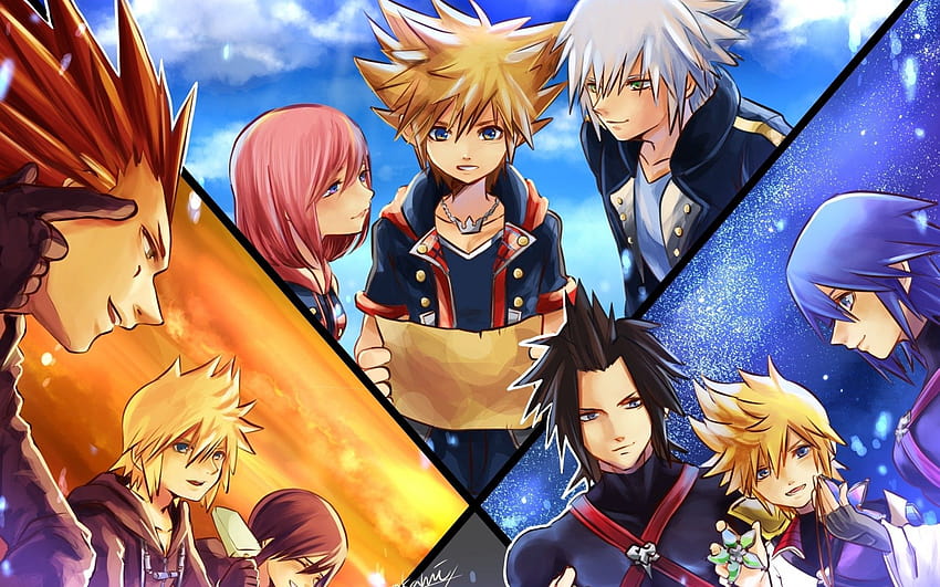 Anime Kingdom Hearts Wallpapers  Wallpaper Cave