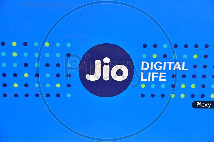 de O logotipo da Jio Digital Life é publicado em Assam em 23 de dezembro de 2020 papel de parede HD