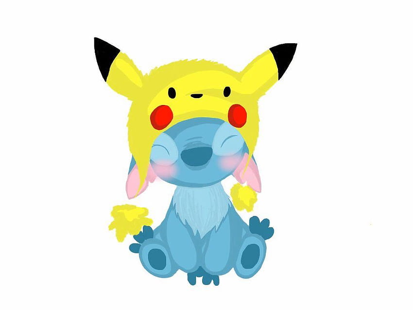 Stitchtoothlesspikachu By Tiger59 On, toothless stitch and pikachu HD wallpaper