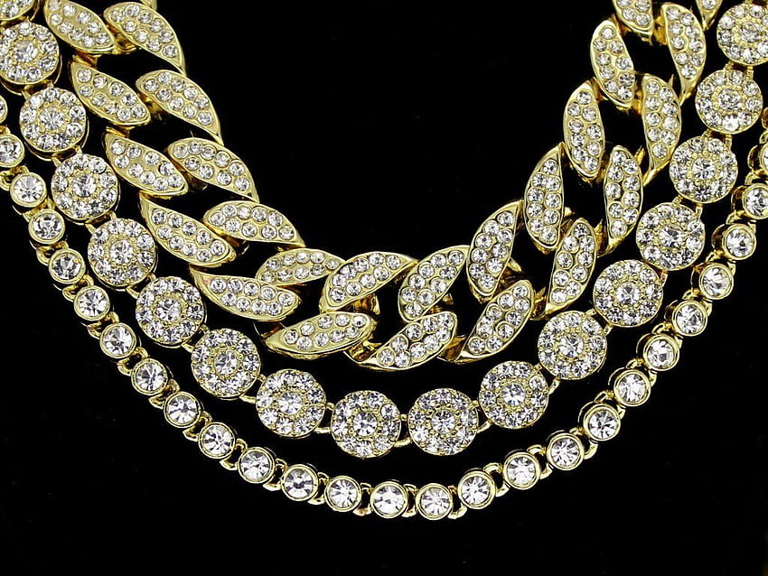 Iced Out Jewelry, iced out chains HD wallpaper