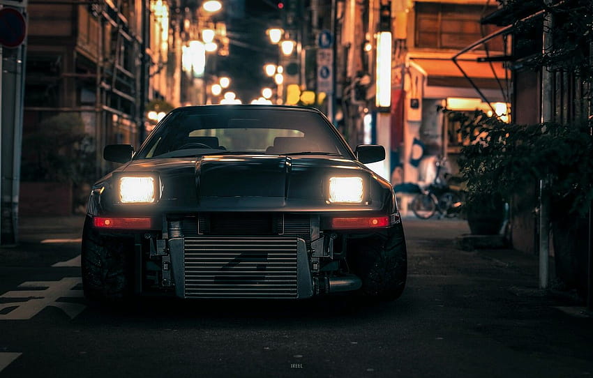 โตเกียว ญี่ปุ่น โตโยต้า รถยนต์ กลางคืน รถญี่ปุ่น วอลล์เปเปอร์ HD