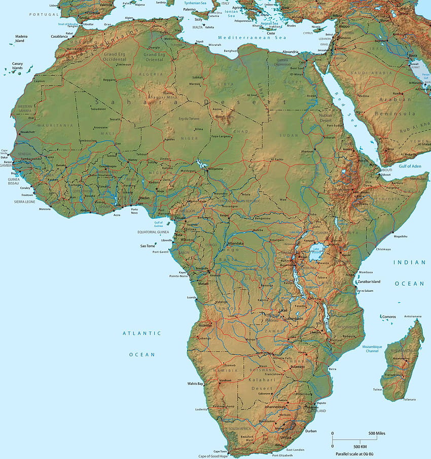 Map of africa HD phone wallpaper | Pxfuel