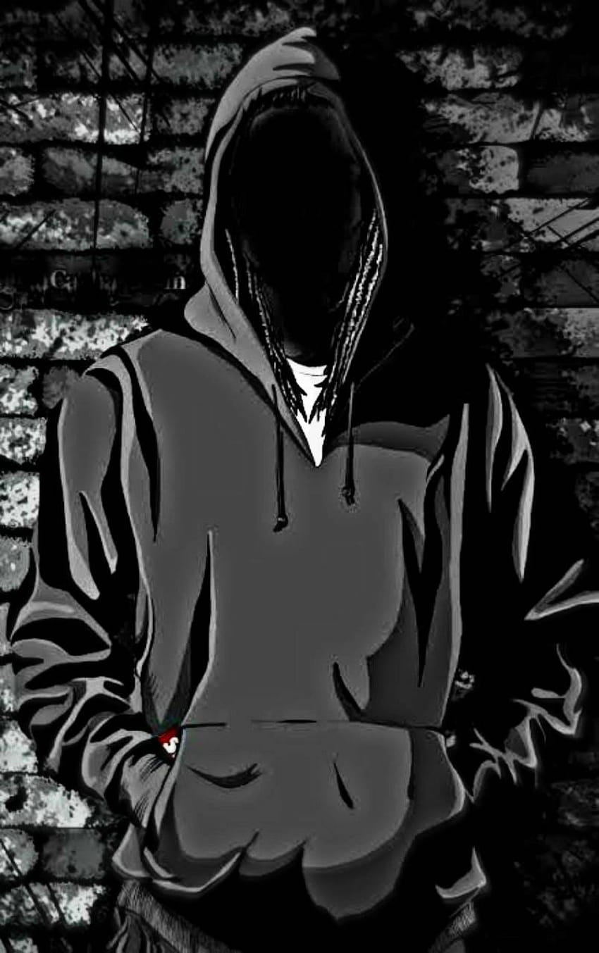 DARK HOODIE von KaiserxAngela, schwarzer Hoodie HD-Handy-Hintergrundbild