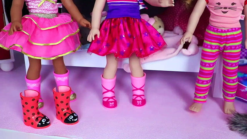Baby Doll Magical Shoes โดย Wellie Wishers AG ของเล่นตุ๊กตาเล่น! วอลล์เปเปอร์ HD