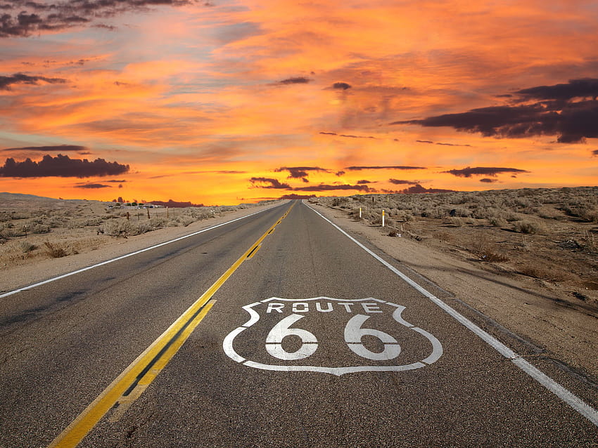 Route 66 HD wallpaper