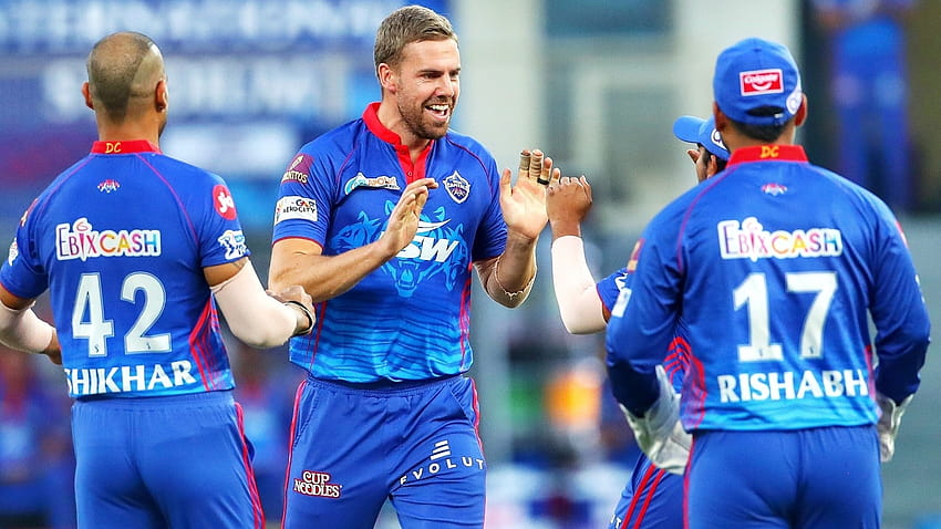 Can't believe how time went by with amazing Delhi Capitals bunch': Nortje HD wallpaper