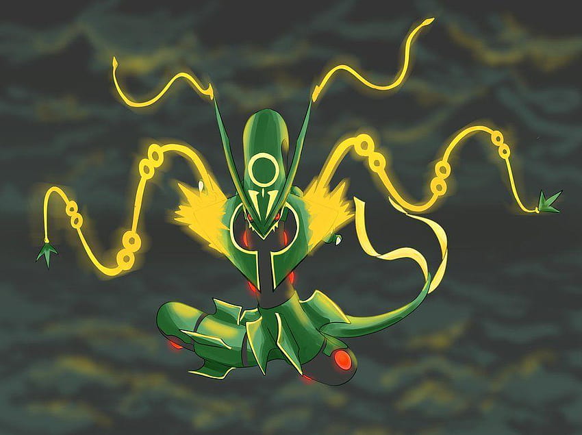 Shiny Mega Rayquaza HD Wallpaper | Pxfuel