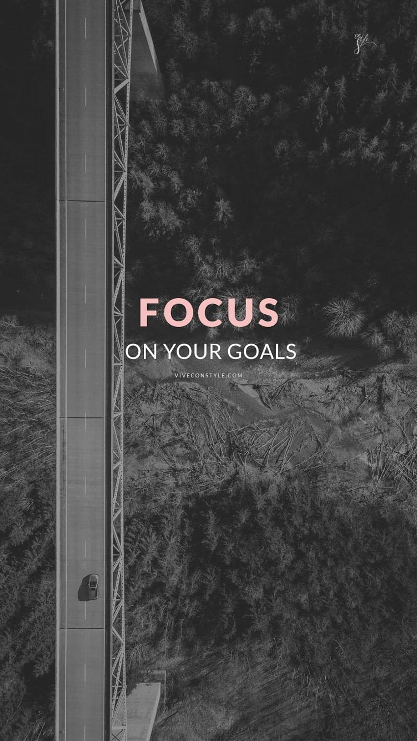 Focus on your goals, focus iphone HD phone wallpaper