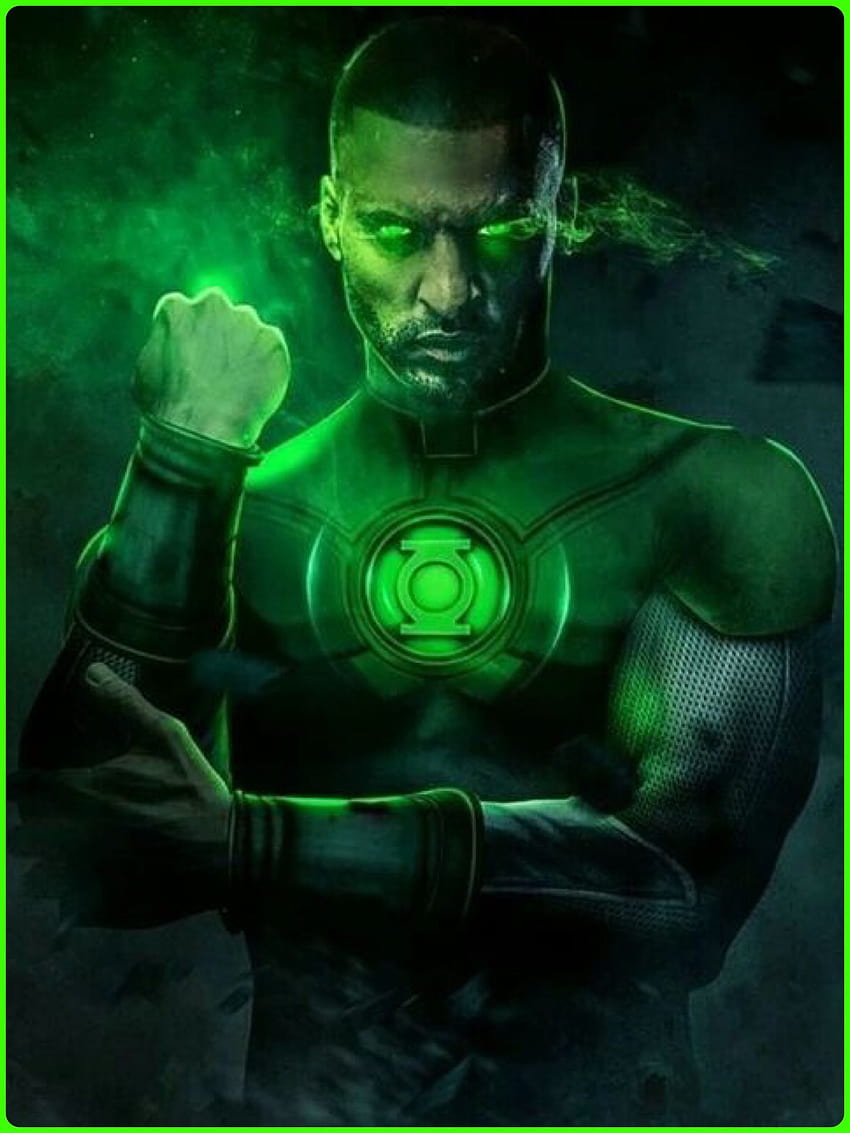 DC Green Lantern John Stewart HD-Handy-Hintergrundbild