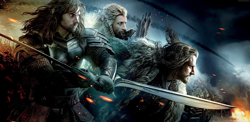 Hobbit Fili Kili e Thorin, kili lotr Sfondo HD