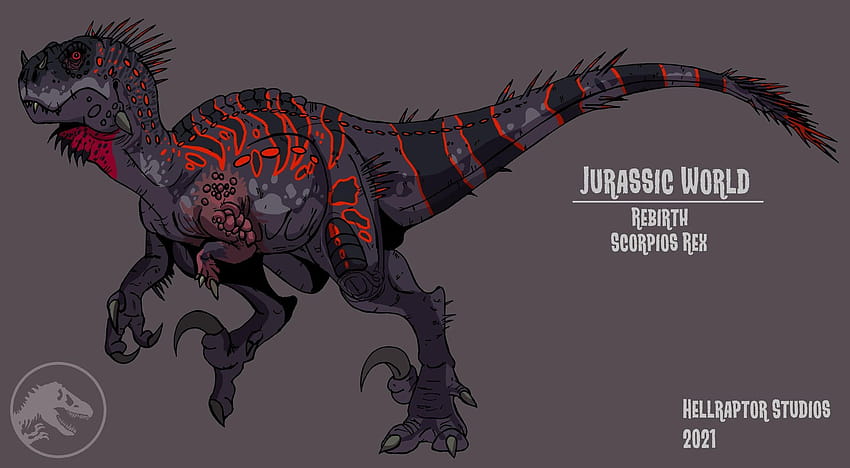 Scorpios rex profile  Jurassic Park  Jurassic park Jurassic world  wallpaper Jurassic park poster