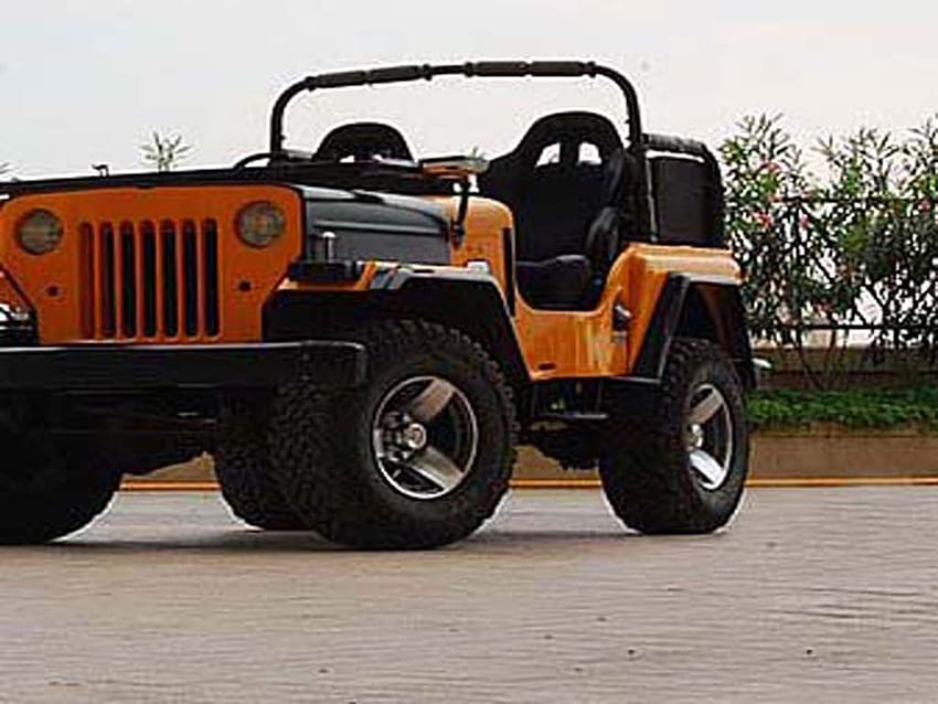 Modifizierter Jeep, offener Jeep HD-Hintergrundbild