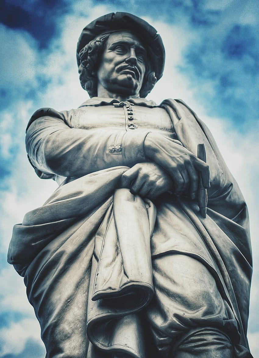 : netherlands, amsterdam, statues, art, artist, rembrandt android HD ...