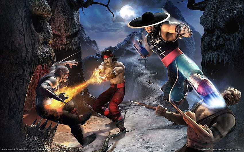 Mortal Kombat Shaolin Monks HD wallpaper