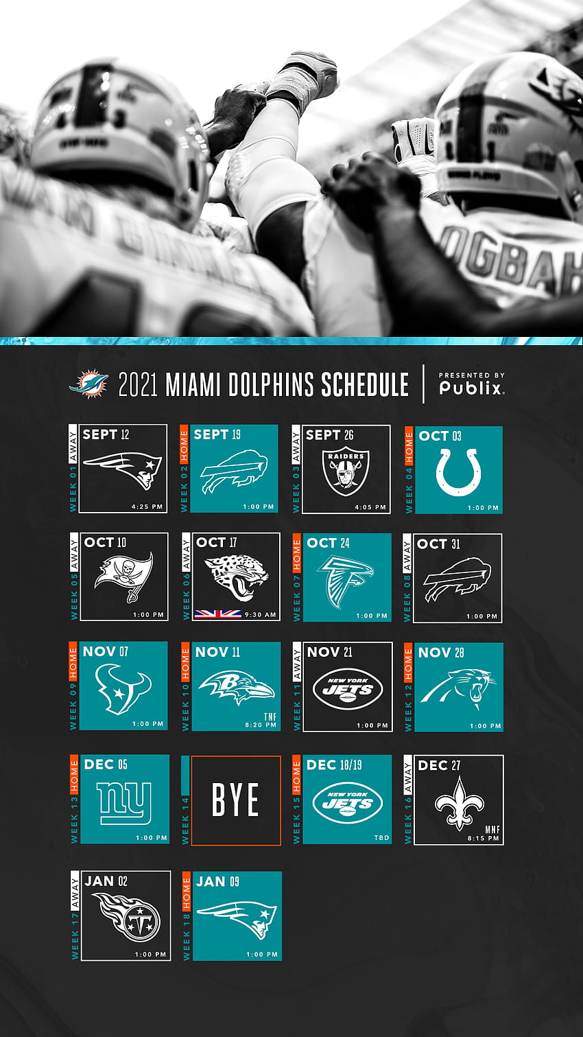 2021 miami dolphins schedule