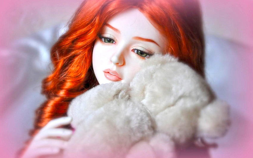 very cute doll for facebook HD wallpaper