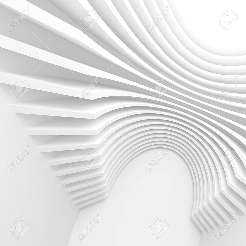 Best Abstract white modern with futuristic concept, abstract architecture HD phone wallpaper