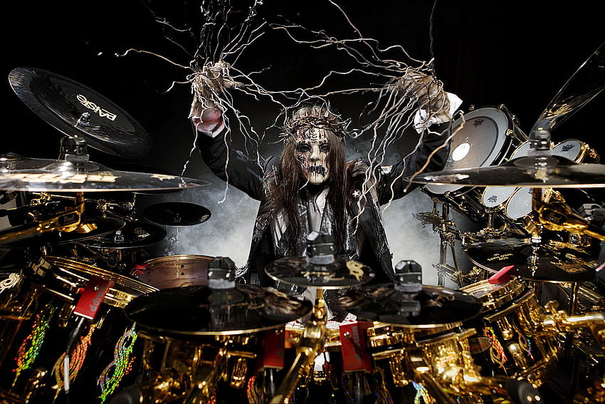 10 Times Joey Jordison Was the Best Drummer on Earth, joey jordison slipknot HD wallpaper