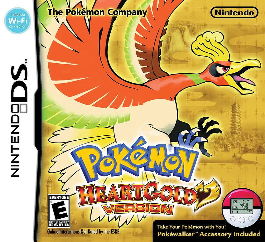 Pokémon HeartGold และ SoulSilver เวอร์ชัน วอลล์เปเปอร์ HD