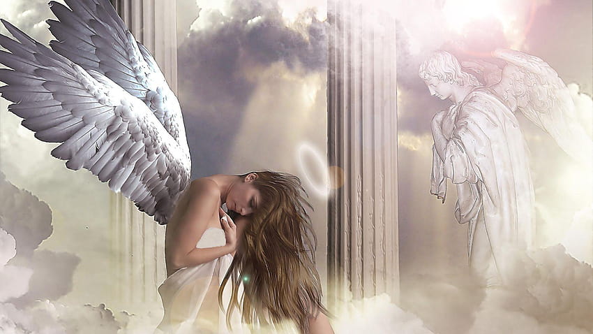 Angel Full and Backgrounds, engel HD wallpaper