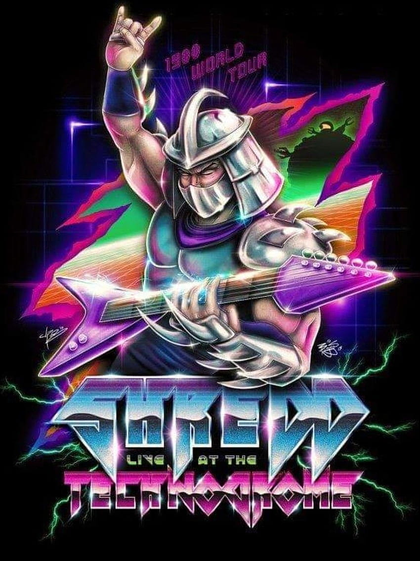 Coming at you live from the Technodrome, it's Master Shreddeeeer!! Either outside or in, I hope you're shredding in s… HD phone wallpaper