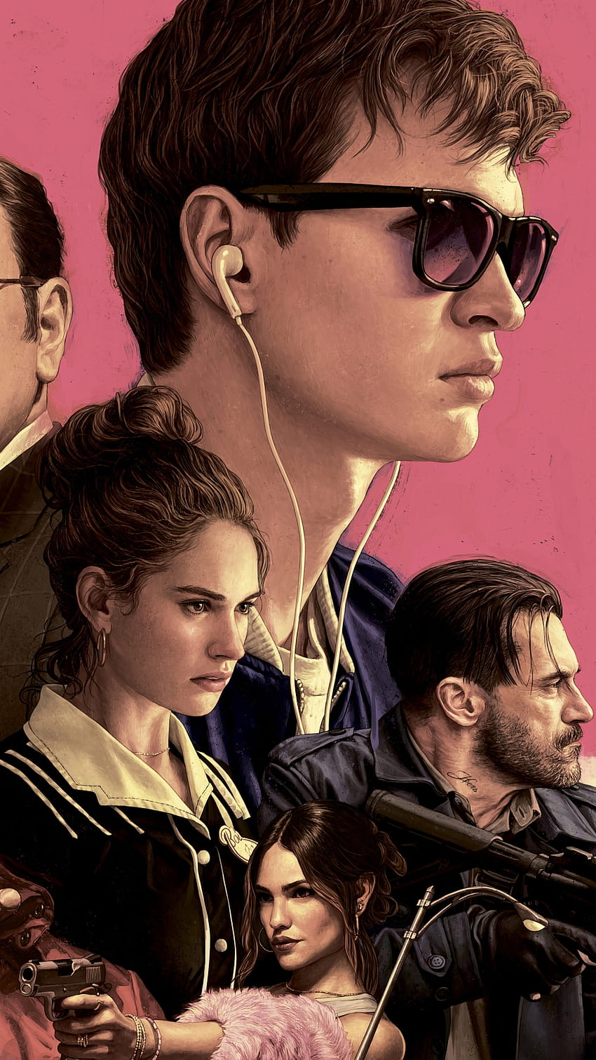 8 Baby Driver Apple/iPhone 6 Plus, baby driver iphone HD phone wallpaper