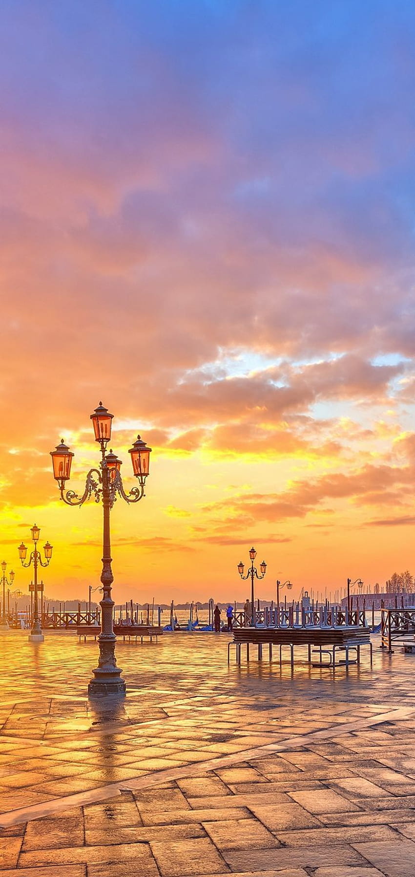 Venecia Italia Piazza San Marco fondo de pantalla del teléfono