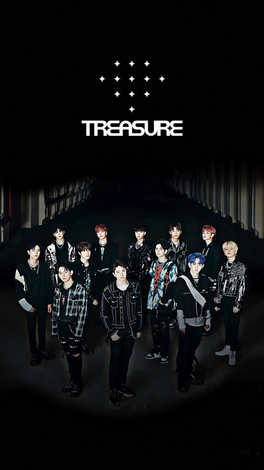 Treasure Kpop diposting oleh John Mercado, logo harta karun wallpaper ponsel HD