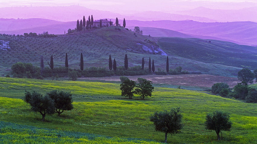 Italian Countryside, tuscan countryside HD wallpaper