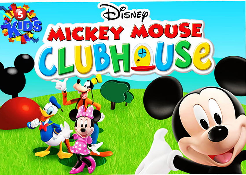 5 Mickey Mouse Clubhouse, Disney house of mouse HD тапет