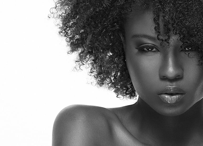 Face, african women hair HD wallpaper