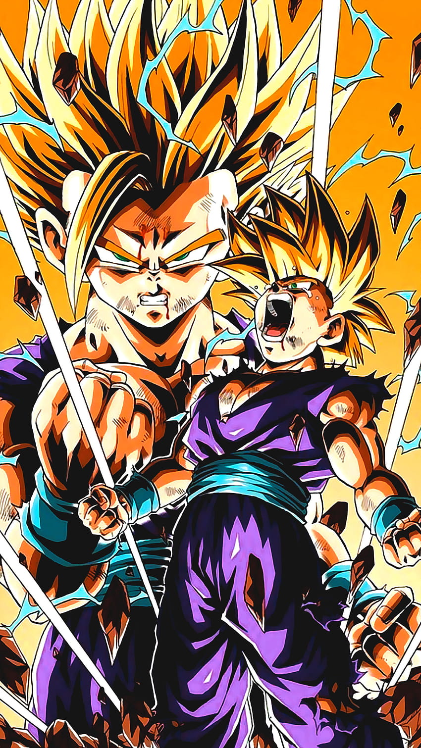 Gohan Ssj2, gohan vs cell HD phone wallpaper