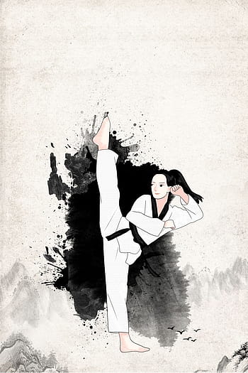 Karate girl by hahawaffles on DeviantArt