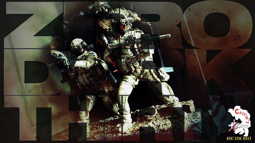 Zero Dark Thirty Drama Geschichte Militärthriller Waffe Pistole Soldat Poster HD-Hintergrundbild