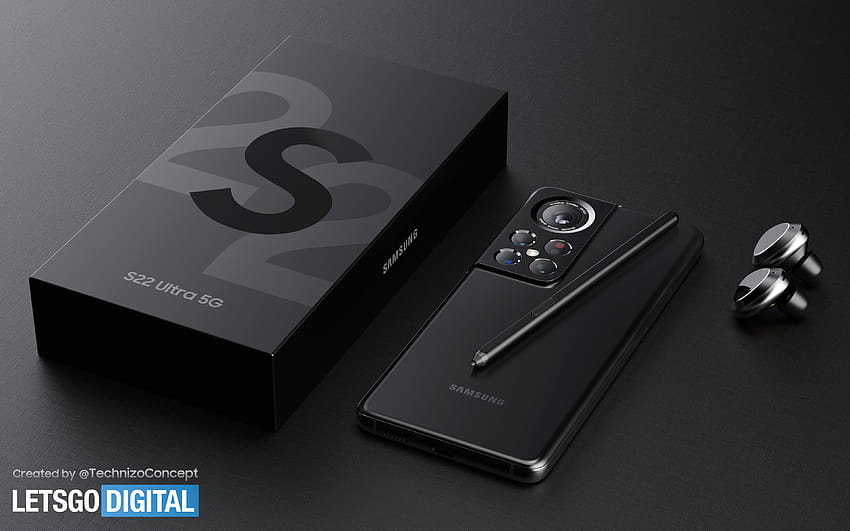 Este conceito Samsung Galaxy S22 Ultra é um atordoamento absoluto papel de parede HD