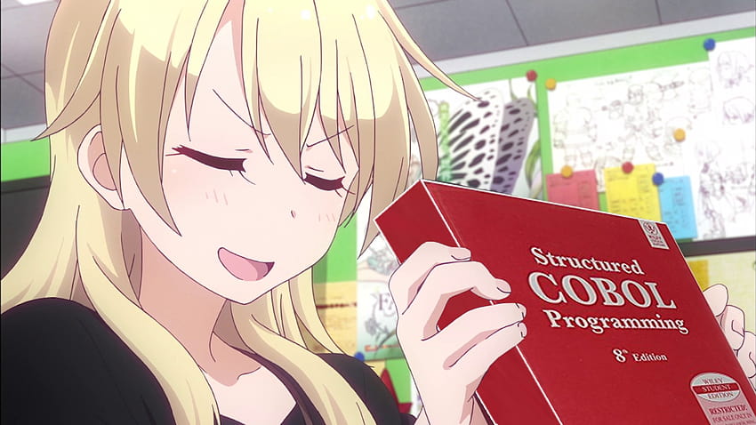 توییتر \ every day an anime girl holding programming books در توییتر: «Character: Kou Yagami Anime: New Game! Language: Cobol https://t.co/8dQLGXDMQI» HD wallpaper