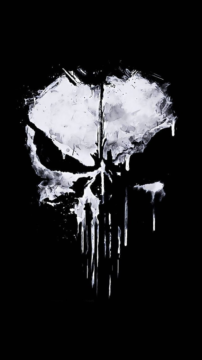 The Punisher Skull oleh Coldsteel7899, android penghukum wallpaper ponsel HD