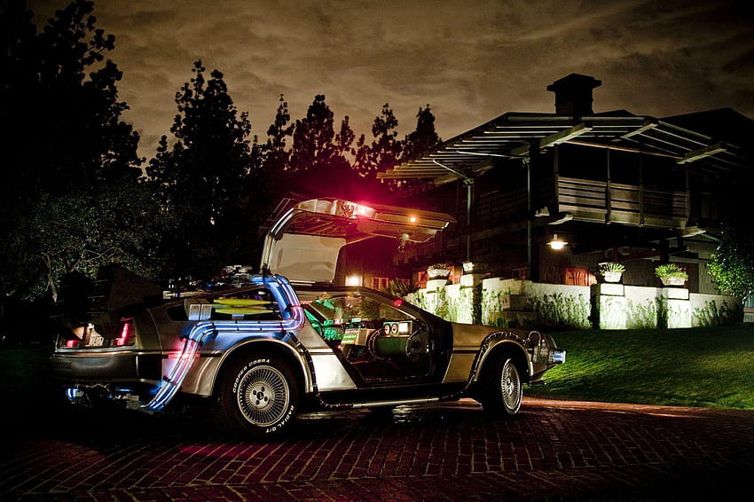 Back To The Future iPhone Group, delorean back to the future HD wallpaper