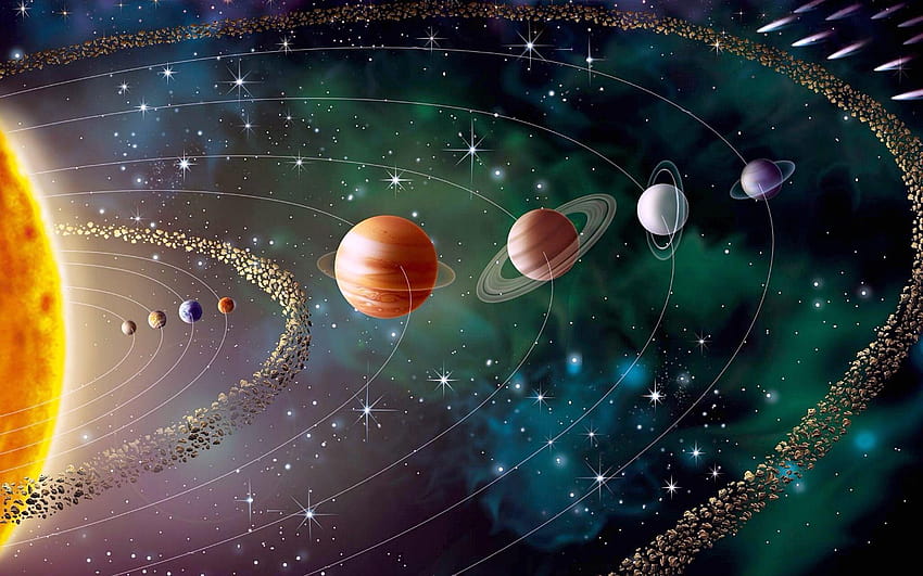 The Solar System HD wallpaper