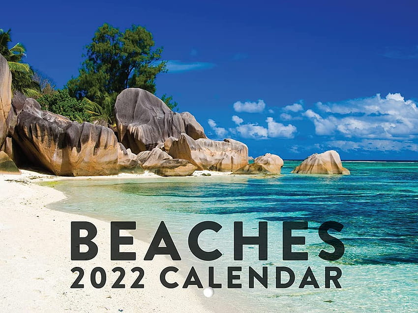 Amazon : Beaches 2022 Wall Calendar Tropical Island Vacation Travel Beaches Calendar Beach Calendar Large 18 Month Calendar Monthly Full Color Thick Paper Page Folded Ready To Hang Planner Agenda 18x12 inch : HD wallpaper