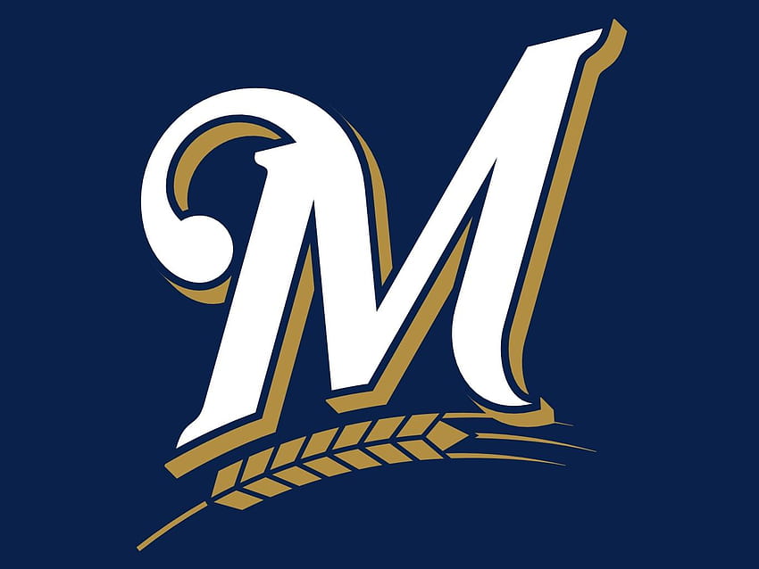 4 Milwaukee Brewers, logo dei birrai Sfondo HD