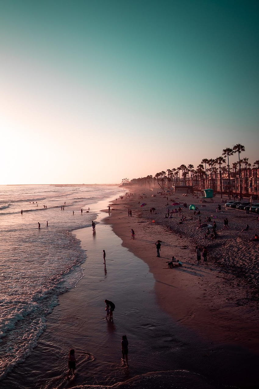 Oceanside Pier, oceanside beach HD phone wallpaper